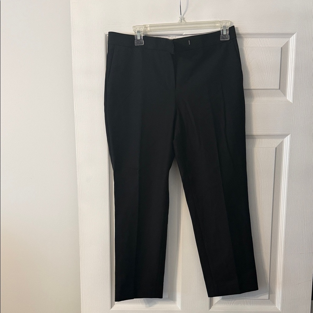 Ann Taylor Black Petite Kate Fit Dress Pants size 6P inseam 24” waist 30” new